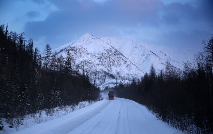 12-дневное путешествие по зимнику на север России (31 фото)