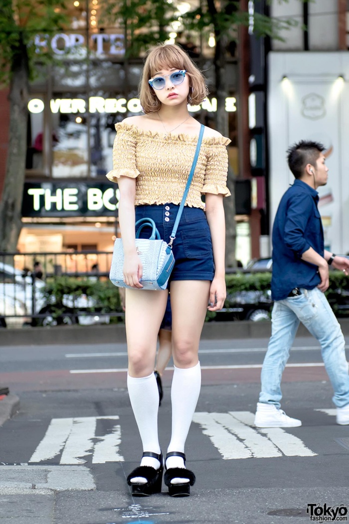 Модники и модницы на улицах Токио (24 фото)