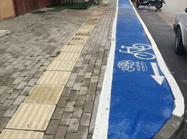 В Турции для велосипедистов сделали отдельные дорожки (4 фото)