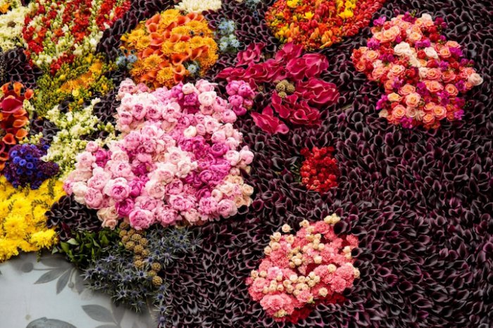 Живая картина из тысяч цветов (7 фото)