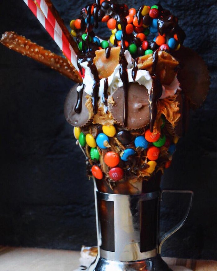 Миксы мороженого и молочных коктейлей (12 фото)