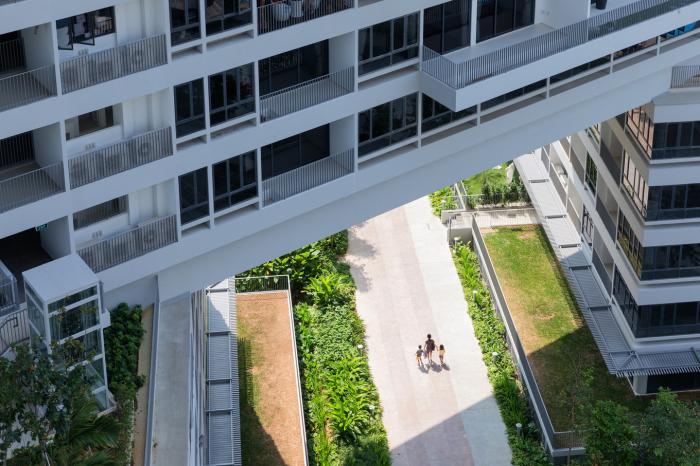 Современный жилой комплекс в Сингапуре (12 фото)