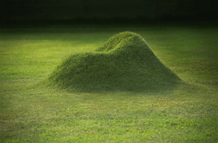 Травяное кресло TERRA: вырасти свой холмик для раздумий (15 фото)