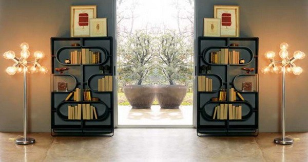 Необычные книжные шкафы (5 фото)