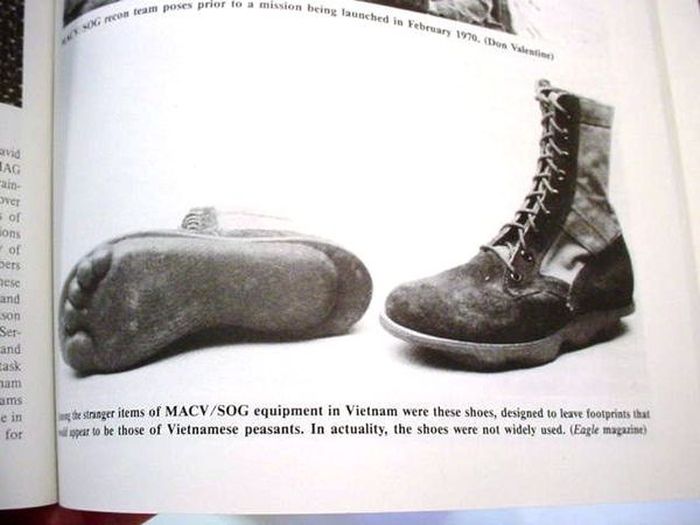 Ботинки американского спецназа в годы войны во Вьетнаме (2 фото)