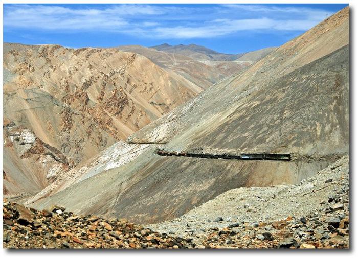 Железная дорога в Чили (15 фото)
