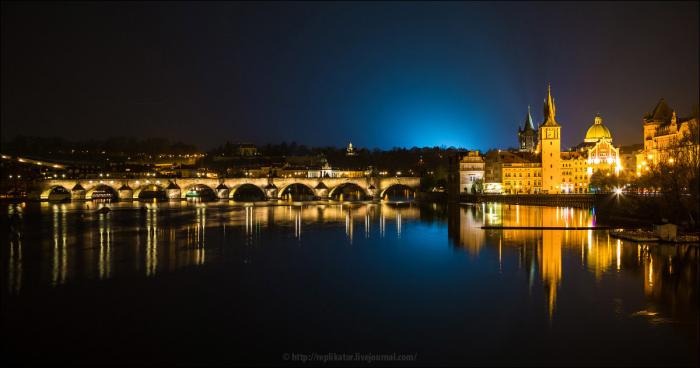 Ночная Прага (23 фото)
