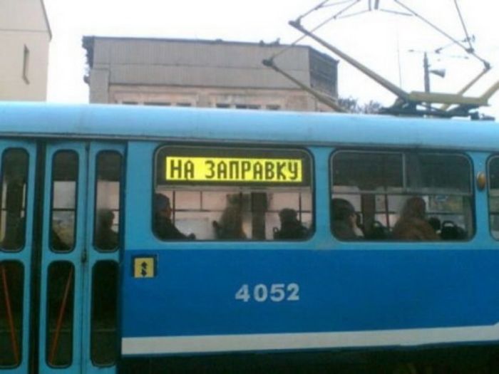 Смешные надписи на транспорте (22 фото)