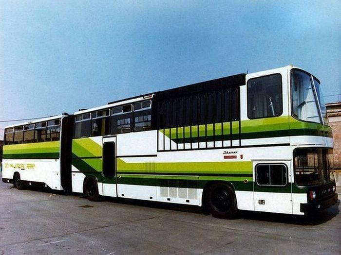 Ikarus 695 - уникальный автобус, который так и не пошел в серию (10 фото)