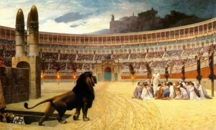 Шокирующие народные развлечения в Древнем Риме (10 фото)