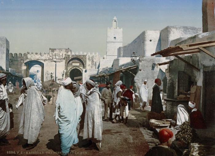 Цветные снимки Туниса конца XIX века (36 фото)