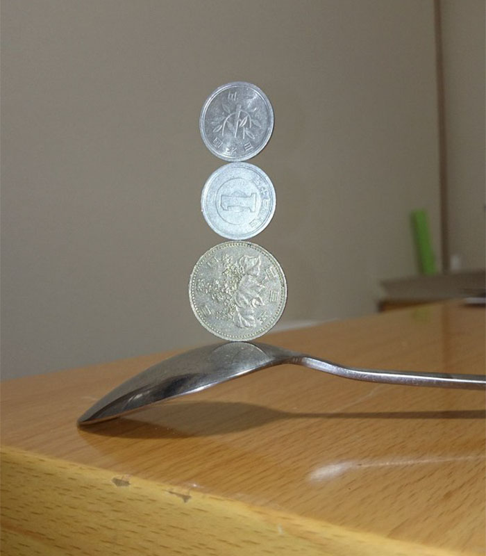 Искусство складывания монет (11 фото)