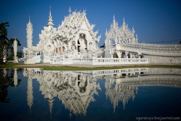 Белый храм в Чианг Рае (38 фото)