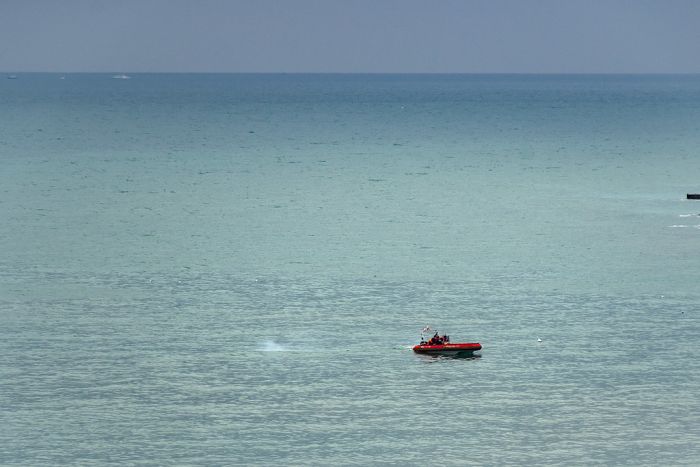 У побережья Сочи потерпел крушение самолет Ту-154 (13 фото)