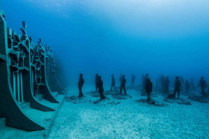 Первый в Европе подводный музей Atlantico (23 фото)