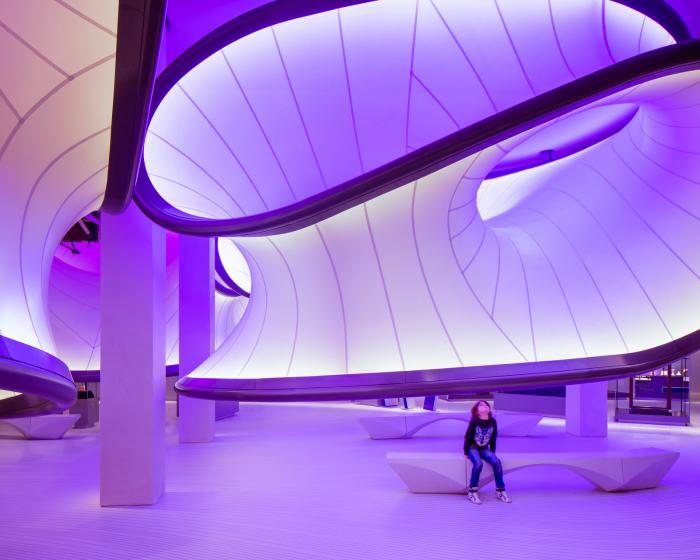 Галерея Уинтон: Математика от Zaha Hadid Architects (21 фото)
