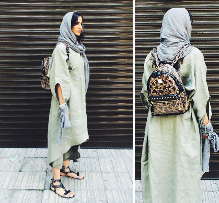 Иранские модницы в хиджабах (29 фото)