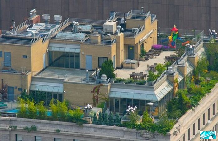 Что на крышах богатых людей (20 фото)