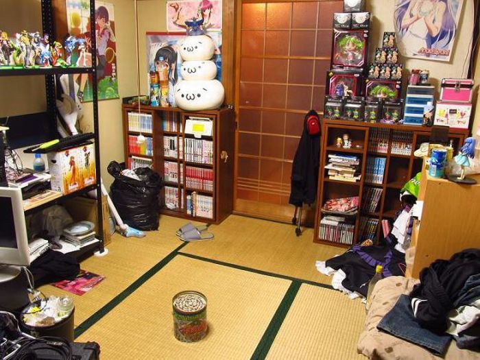 Комнаты обычных японцев (59 фото)