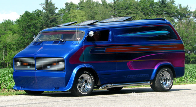 Boogie Van - безумный фургоны 70-х (9 фото)