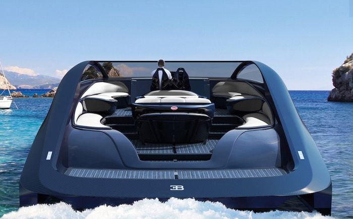 Компания Bugatti представила спортивную яхту Niniette 66 (10 фото)