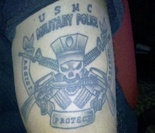 Татуировки американских военных (41 фото)