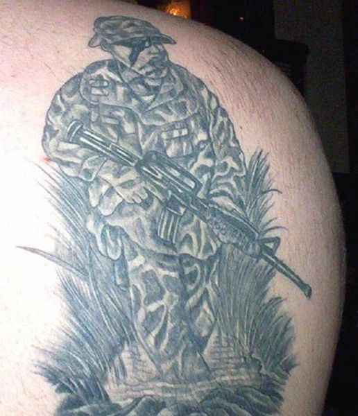 Татуировки американских военных (41 фото)