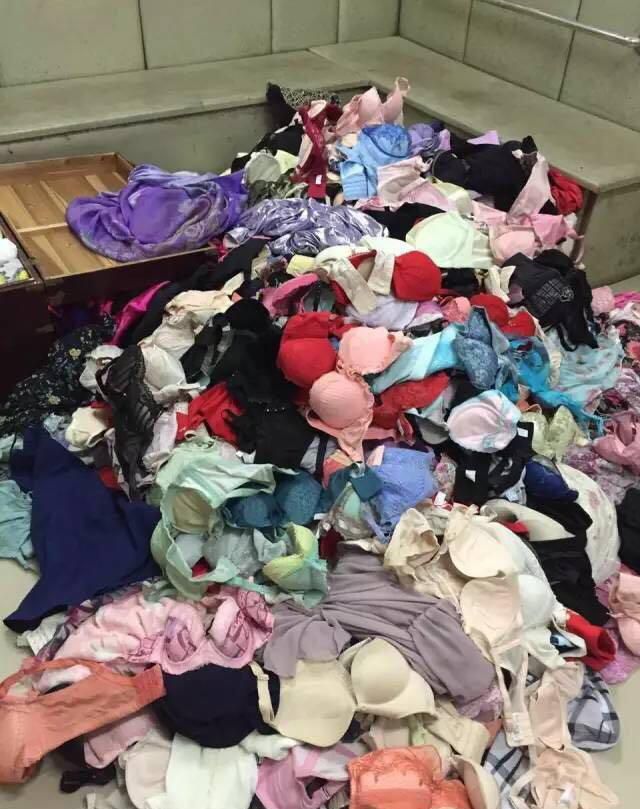 В комнате мужика нашли 10 000 предметов женского нижнего белья (4 фото)