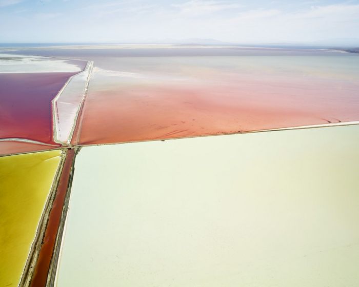 Соляные поля Австралии и Северной Америки с высоты птичьего полета (35 фото)