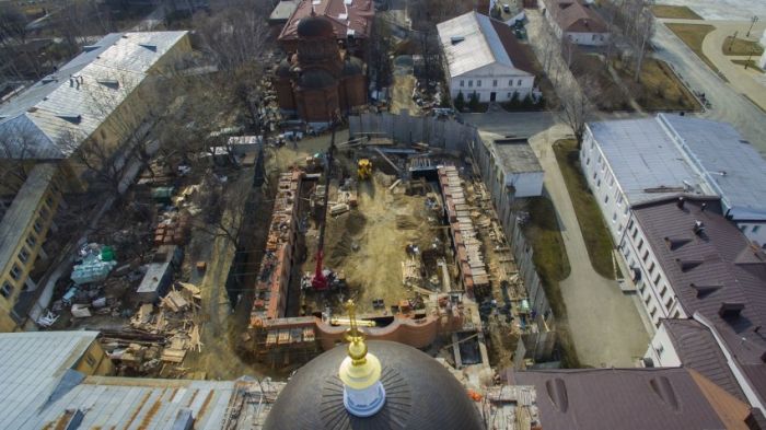 Снос старейшей церкви Екатеринбурга назвали реставрацией (7 фото)