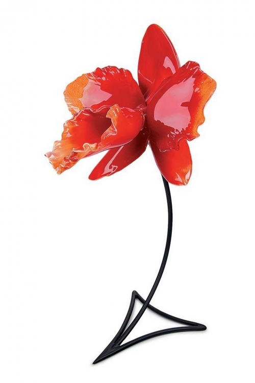 Гигантские цветы из стекла от Джейсона Гамрата (21 фото)