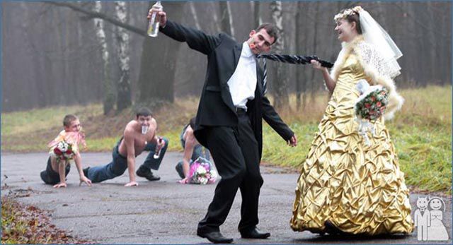 Ужасные свадебные фотографии (62 фото)
