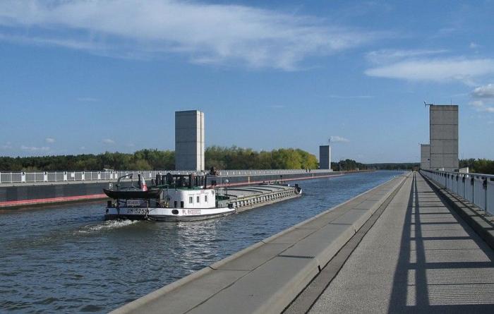 Магдебургский водный мост (5 фото)