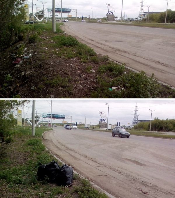 Челябинский супергерой Чисто Мэн и его борьба с мусором (11 фото)