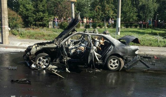В Киеве в результате теракта погиб чиновник Минобороны (3 фото)