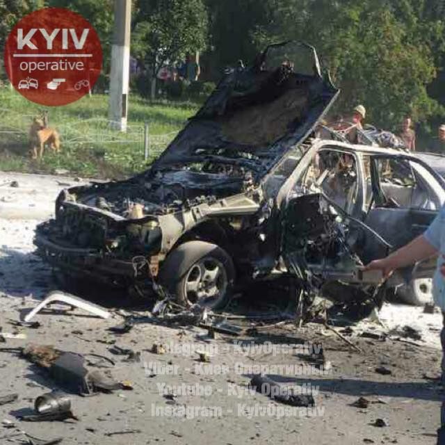 В Киеве в результате теракта погиб чиновник Минобороны (3 фото)