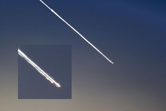 Взрыв метеорита в небе над Владивостоком (7 фото)