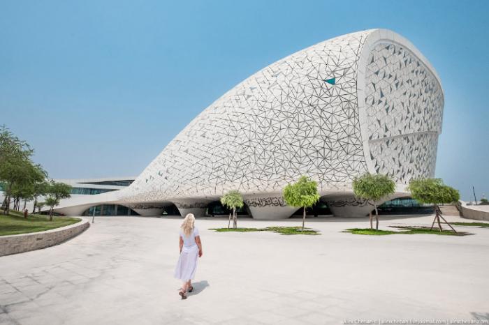 Футуристическая мечеть в столице Катара (28 фото)