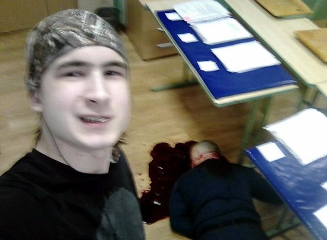 В московском колледже студент убил преподавателя и покончил с собой (5 фото)