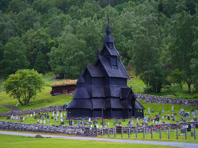 Сказочная архитектура Норвегии (20 фото)