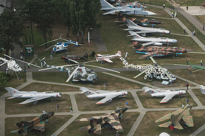 Музей авиации и Минск с высоты птичьего полета (27 фото)