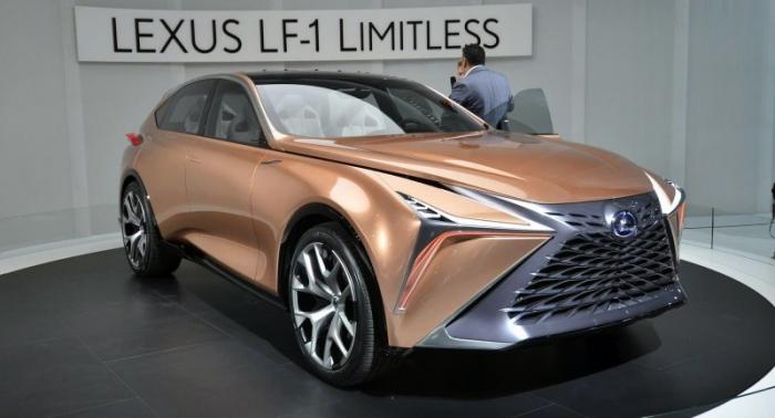 Lexus LF-1 Limitless - концепт-кар люксового внедорожника будущего (40 фото)