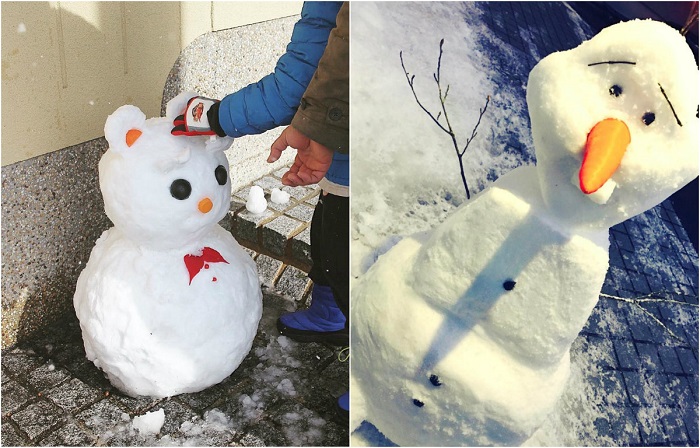 Забавные снеговики из Японии (25 фото)