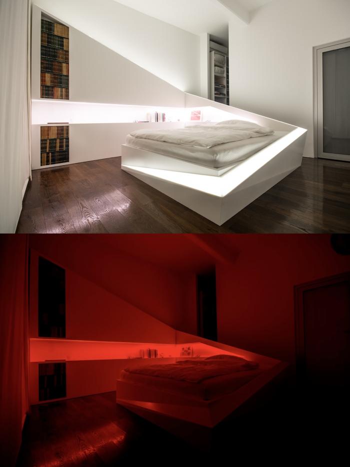Замечательные идеи освещения спальни (28 фото)