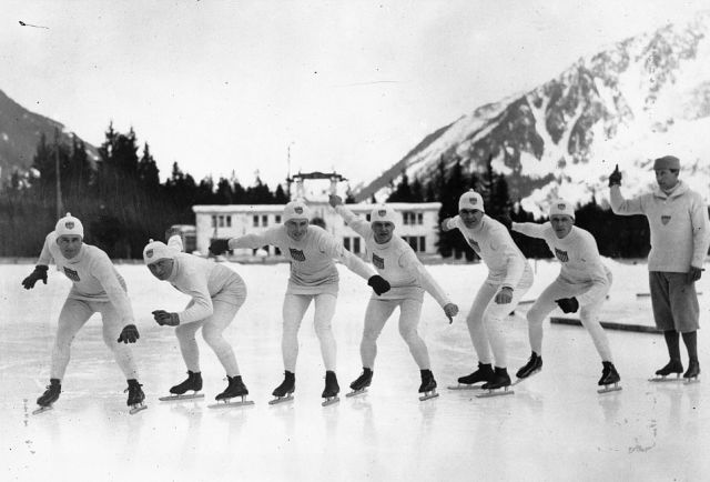 Первые Зимние Олимпийские игры, 1924 год (10 фото)