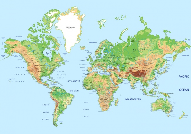 Оказалось, что школьников всех стран учат по разным картам мира (7 фото)
