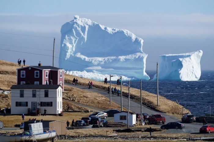 Парад айсбергов у канадского побережья (15 фото)