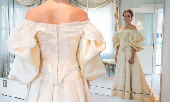 Свадебное платье передавалось из поколения в поколение (11 фото)