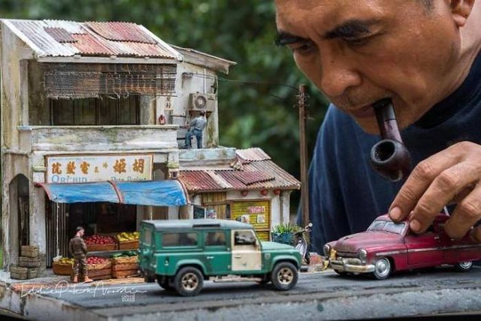 Потрясающие диорамы малазийского художника Эдди Путера (24 фото)