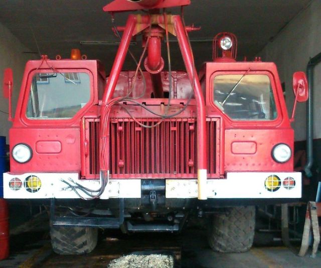 Новый пожарный КамАЗ поступил на службу в Нальчике (9 фото)
